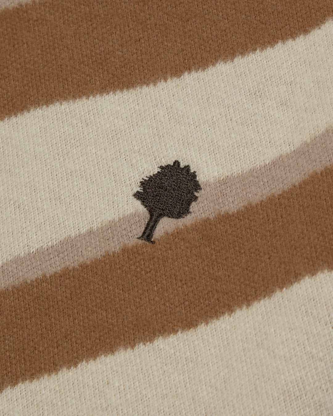 Pullover Bussy Beige-Camel mit Jacquardmuster von Faguo 4