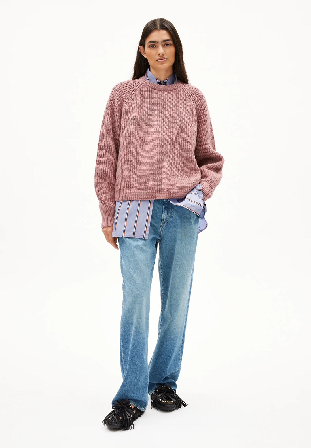 Pullover KAAGI Light Berry von Armedangels 5