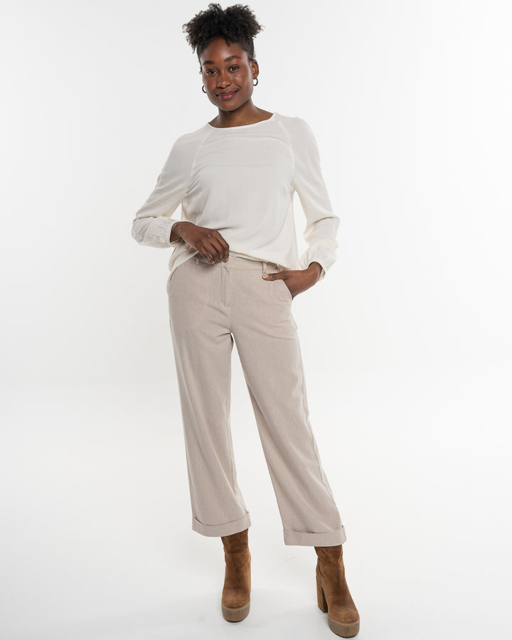 Raglanbluse Floral White von Alma & Lovis 6