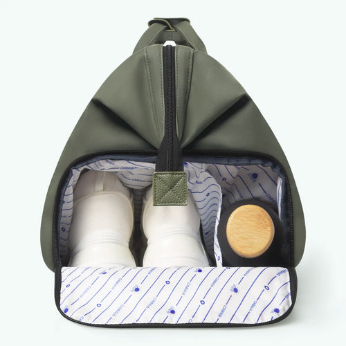 Reisetasche Adventurer Busan Kaki von Cabaia 8