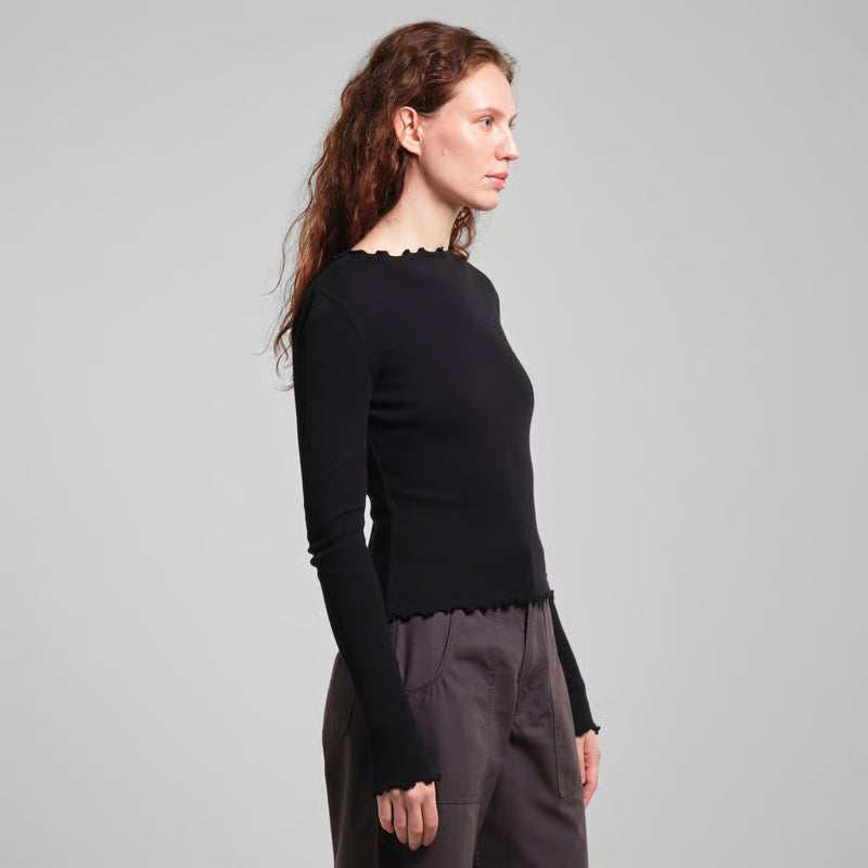 Rib Top Ryd Black von Dedicated 3