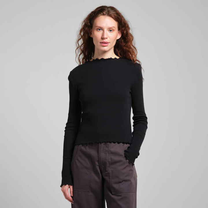 Rib Top Ryd Black von Dedicated 