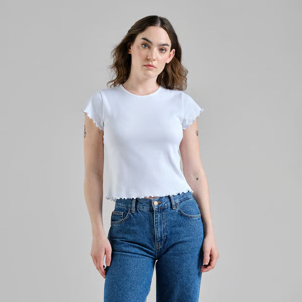 Rib Top Ven White von Dedicated