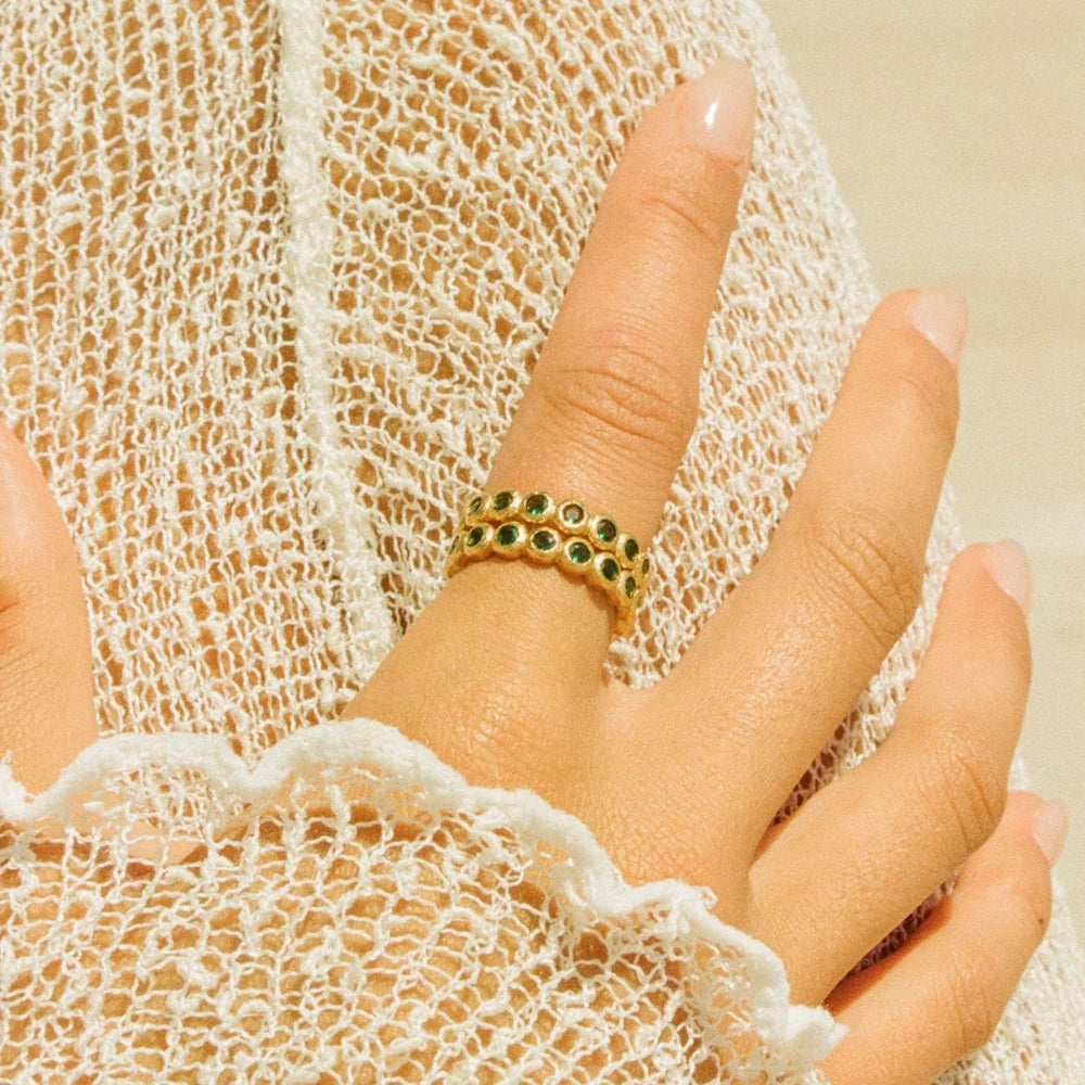 Ring Amélia Green von Agapée 3