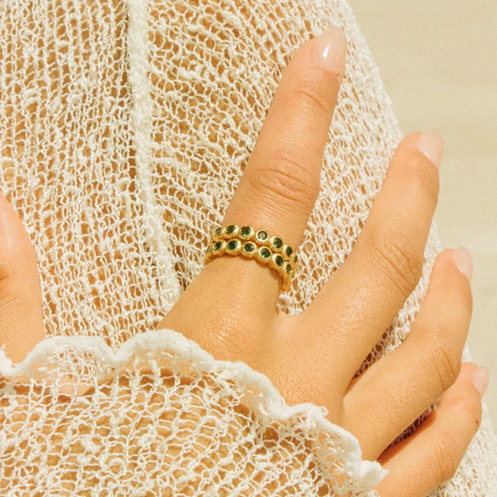 Ring Amélia Green von Agapée 3