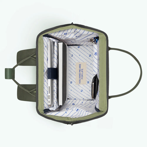 Rucksack Adventurer Medium Busan Kaki von Cabaia 5