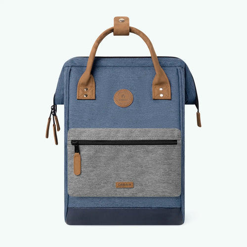 Rucksack Adventurer Medium Paris Blue Melanged von Cabaia 1