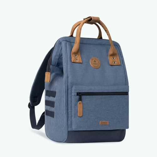 Rucksack Adventurer Medium Paris Blue Melanged von Cabaia 2