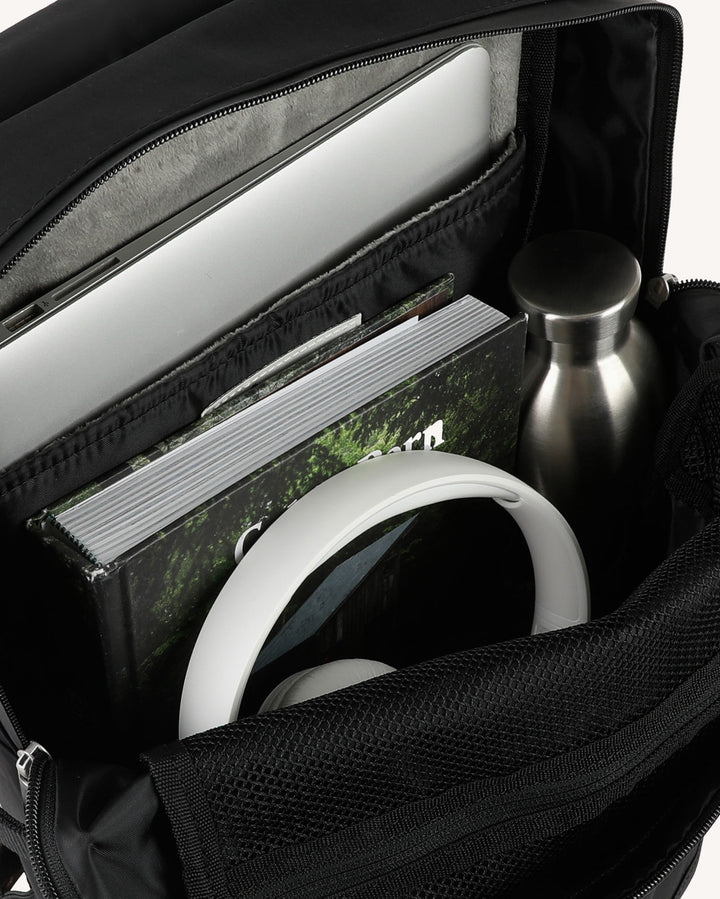 Rucksack Commuter 2.0 Woven Black von Faguo 2