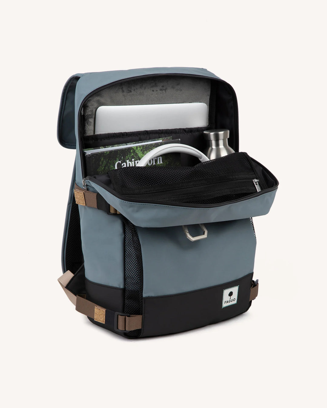 Rucksack Commuter 2.0 Woven Blue von Faguo 3