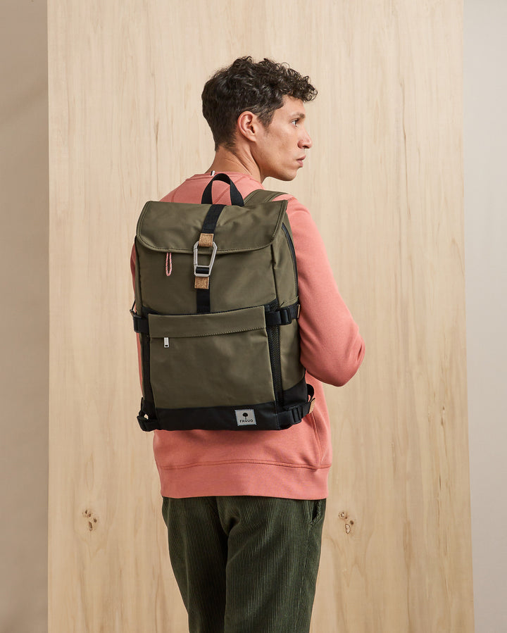 Rucksack Commuter 2.0 Woven Kaki von Faguo