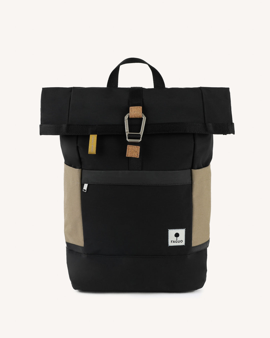 Rucksack Cycling Medium Woven Black von Faguo 1