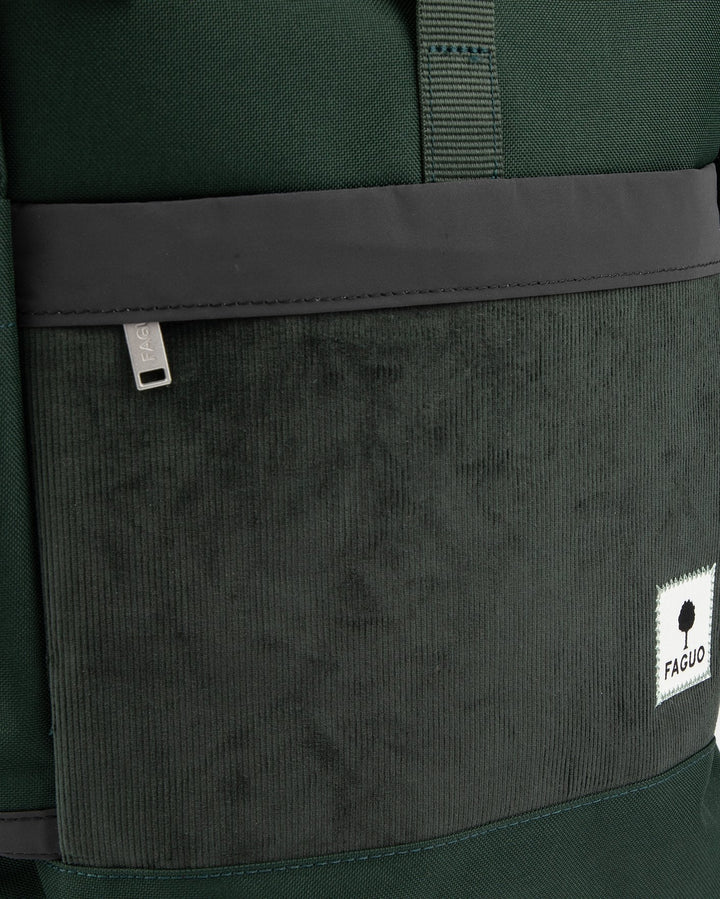 Rucksack Cycling Medium Woven Green von Faguo – Ansicht 8