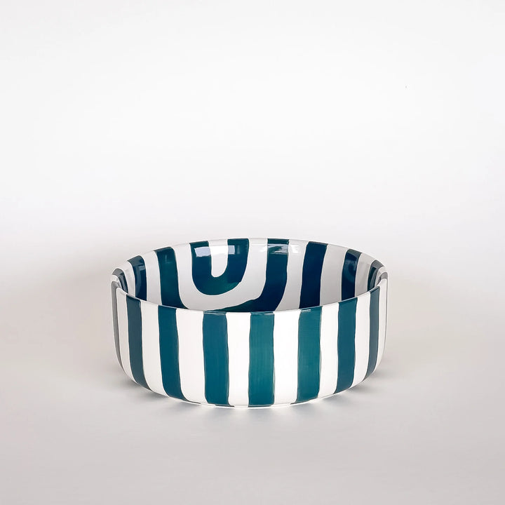 Schale Stripes Gentle Green von Magazin minori