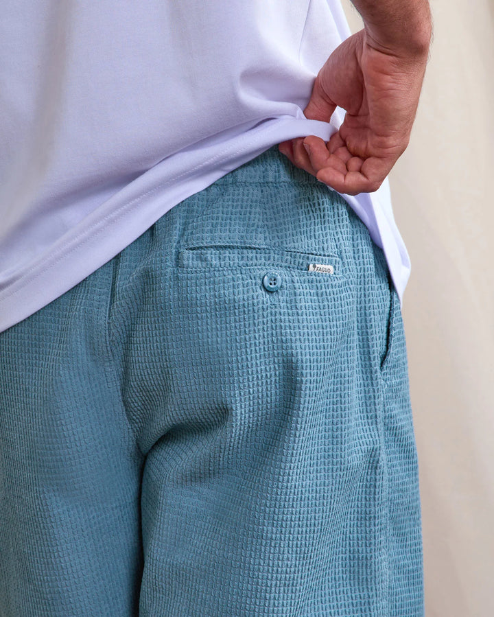Shorts Chevre Woven Blue von Faguo - Zweiblatt 3