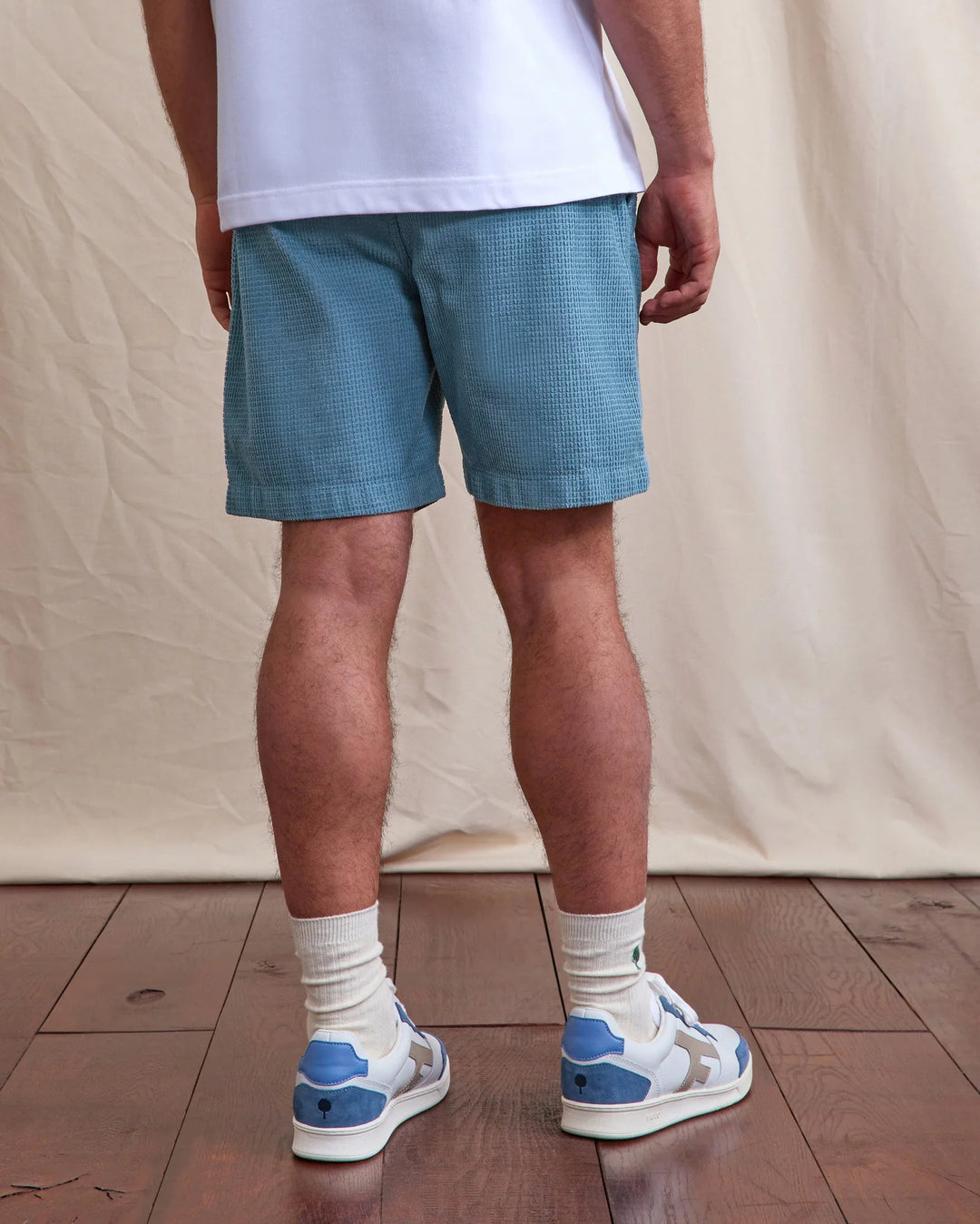 Shorts Chevre Woven Blue von Faguo - Zweiblatt 6