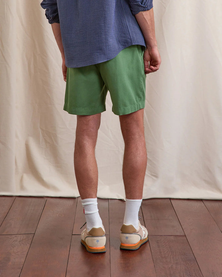 Shorts Chevre Woven Green von Faguo - Zweiblatt 6