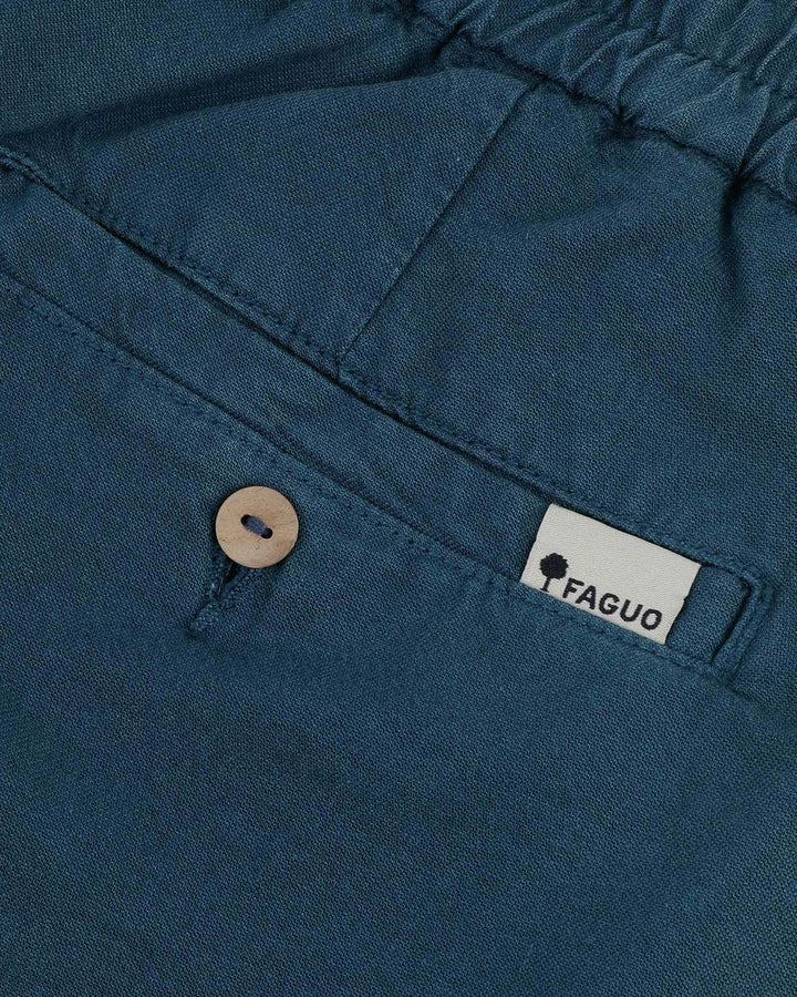 Shorts Chevre Woven Navy von Faguo - Zweiblatt 3