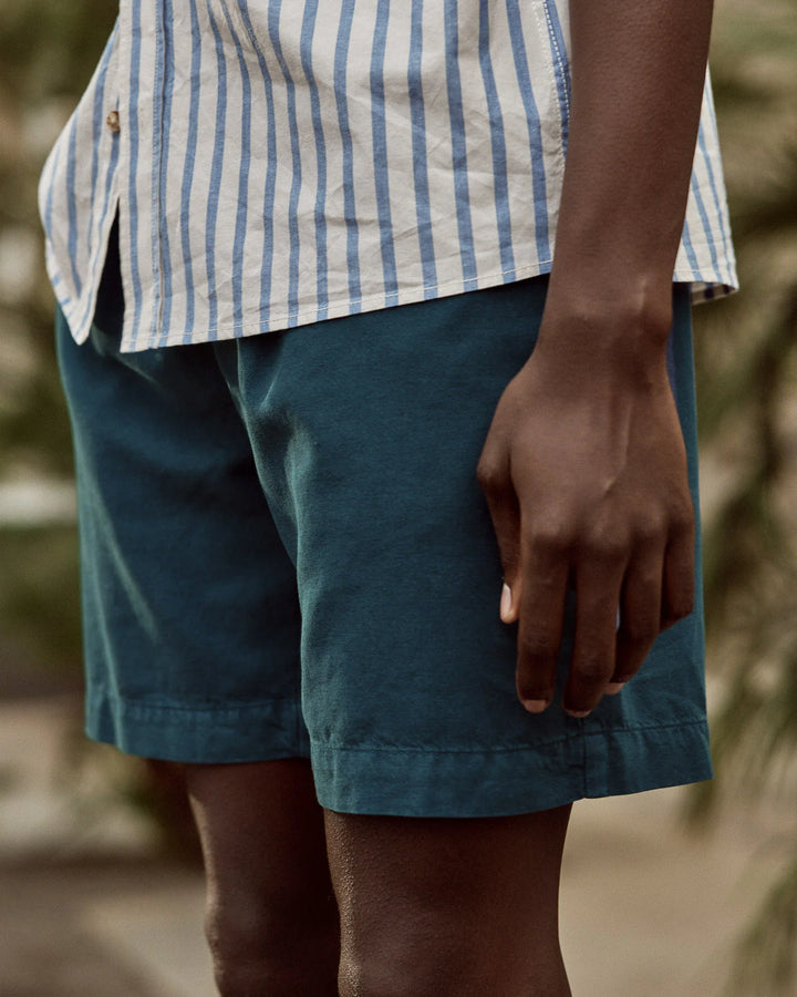 Shorts Chevre Woven Navy von Faguo - Zweiblatt 4
