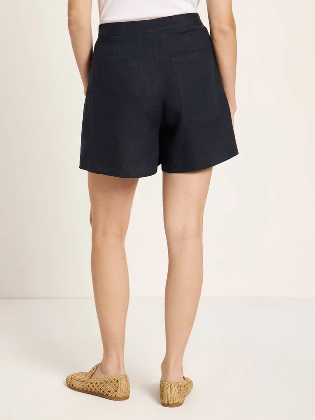 Shorts GOTS Leinen Midnight von Lanius 3