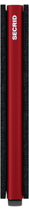 Slimwallet Matte Black & Red von SECRID 2