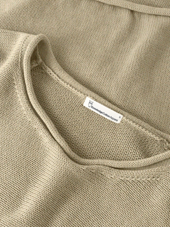 Strick T-Shirt Bat Sleeve Knit Twill von Knowledge Cotton Apparel 3