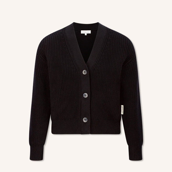Strickjacke Marla Schwarz von Nordlicht 2