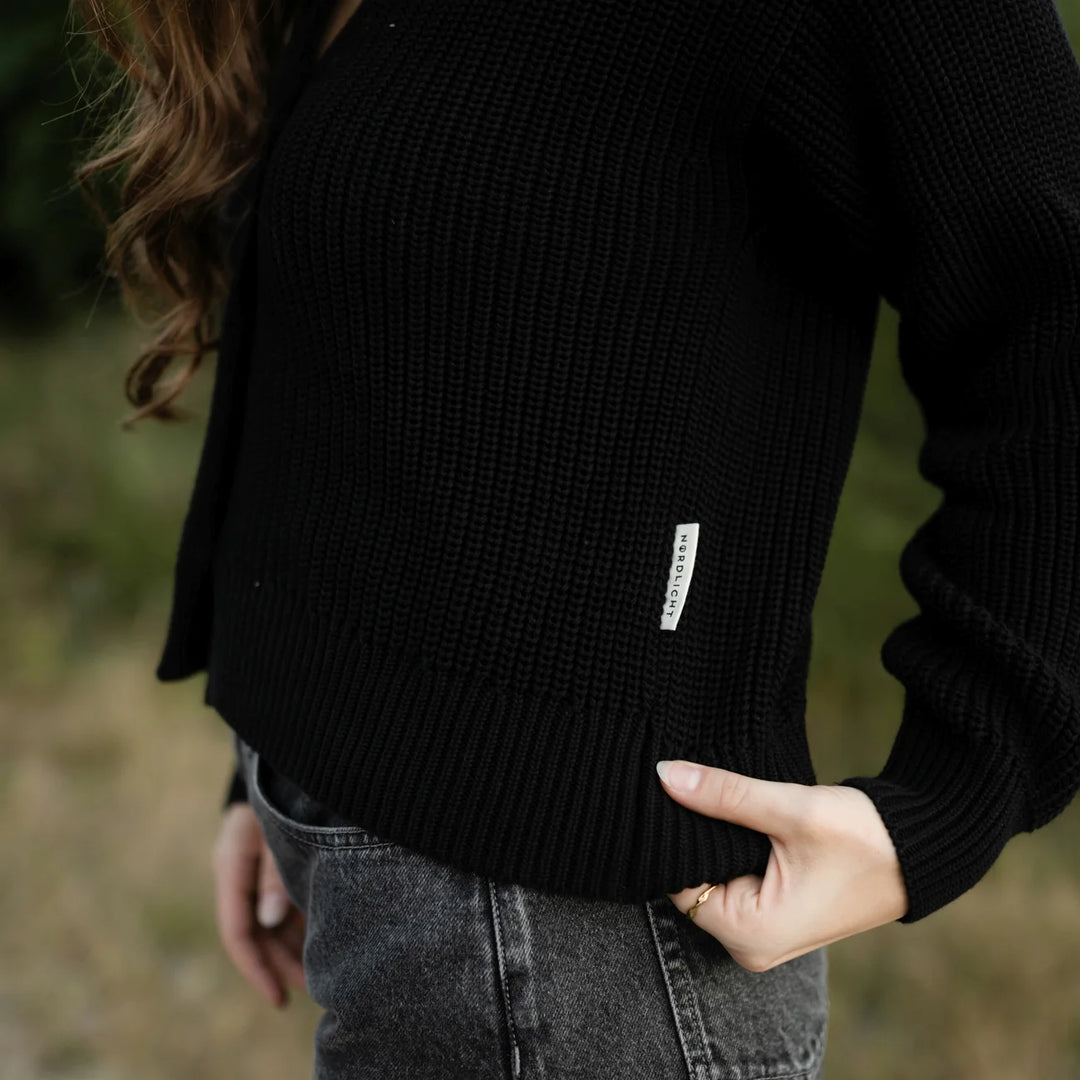 Strickjacke Marla Schwarz von Nordlicht 6