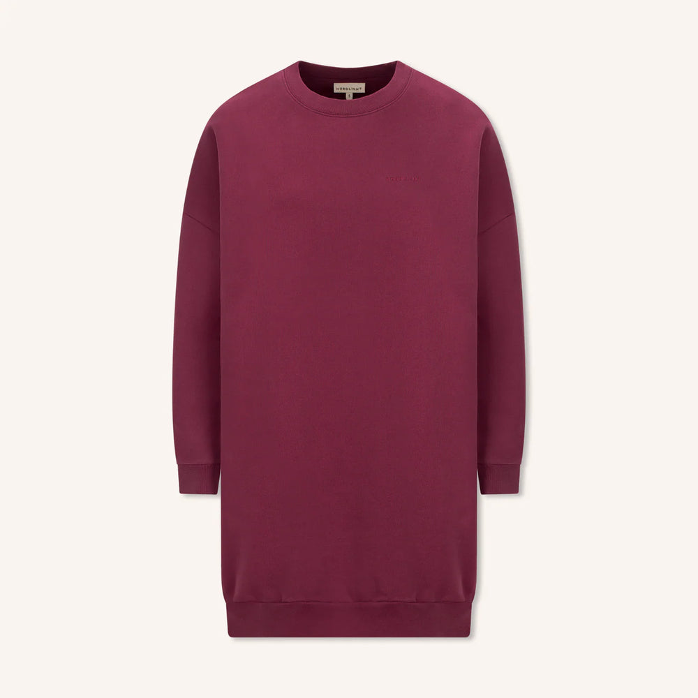 Sweat Pullover Kleid Malin Cherry von Nordlicht 2