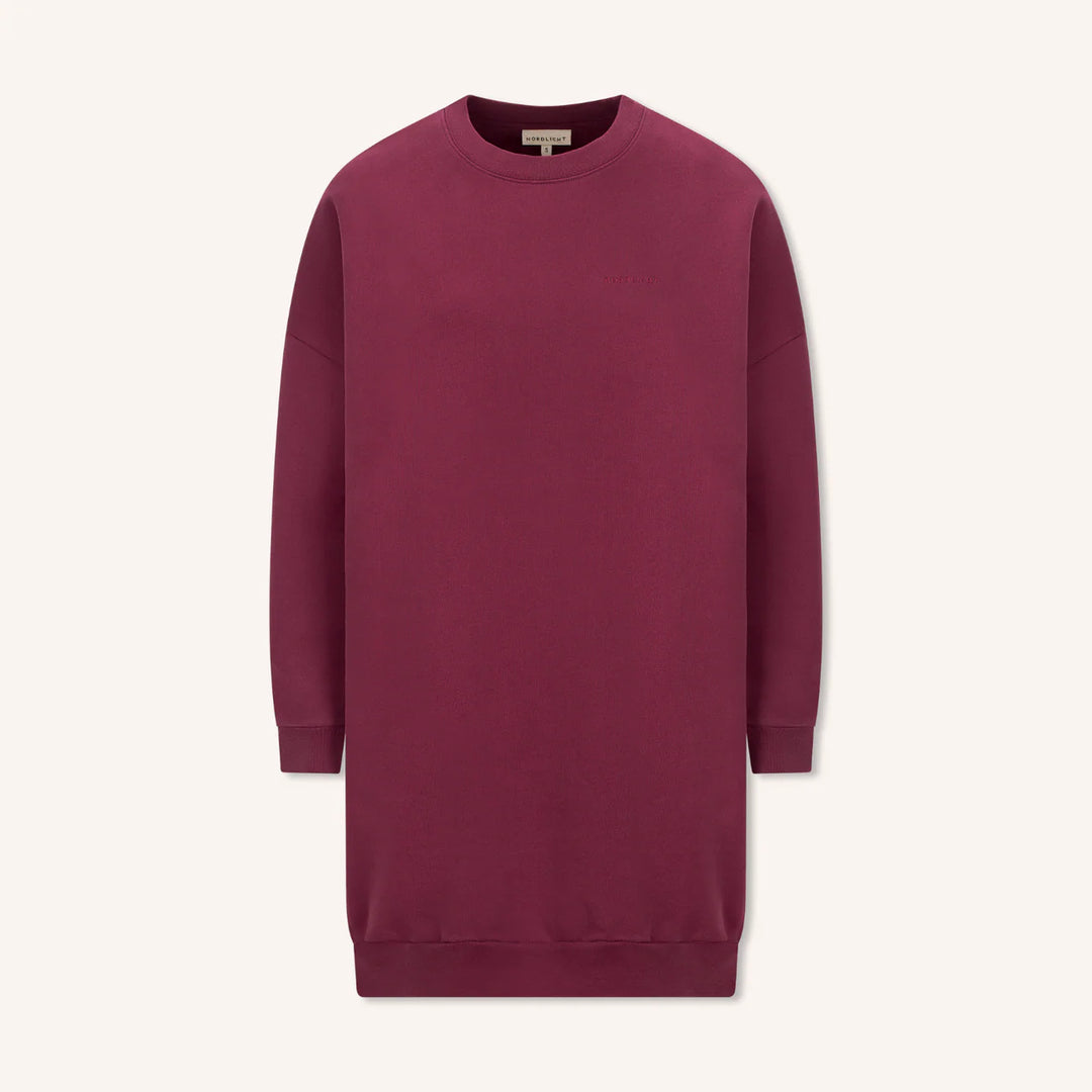 Sweat Pullover Kleid Malin Cherry von Nordlicht 2