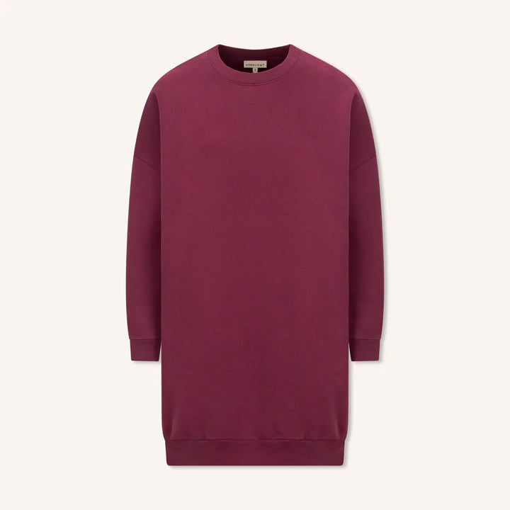 Sweat Pullover Kleid Malin Cherry von Nordlicht 2