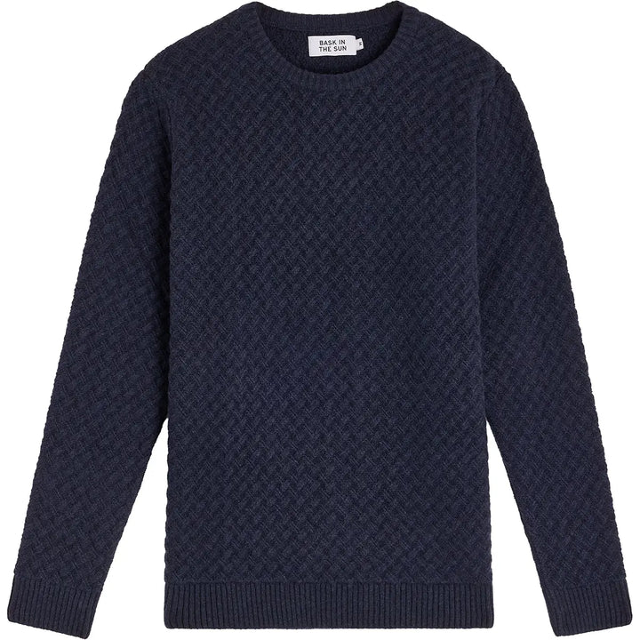 Sweater Bakar Navy von bask in the sun