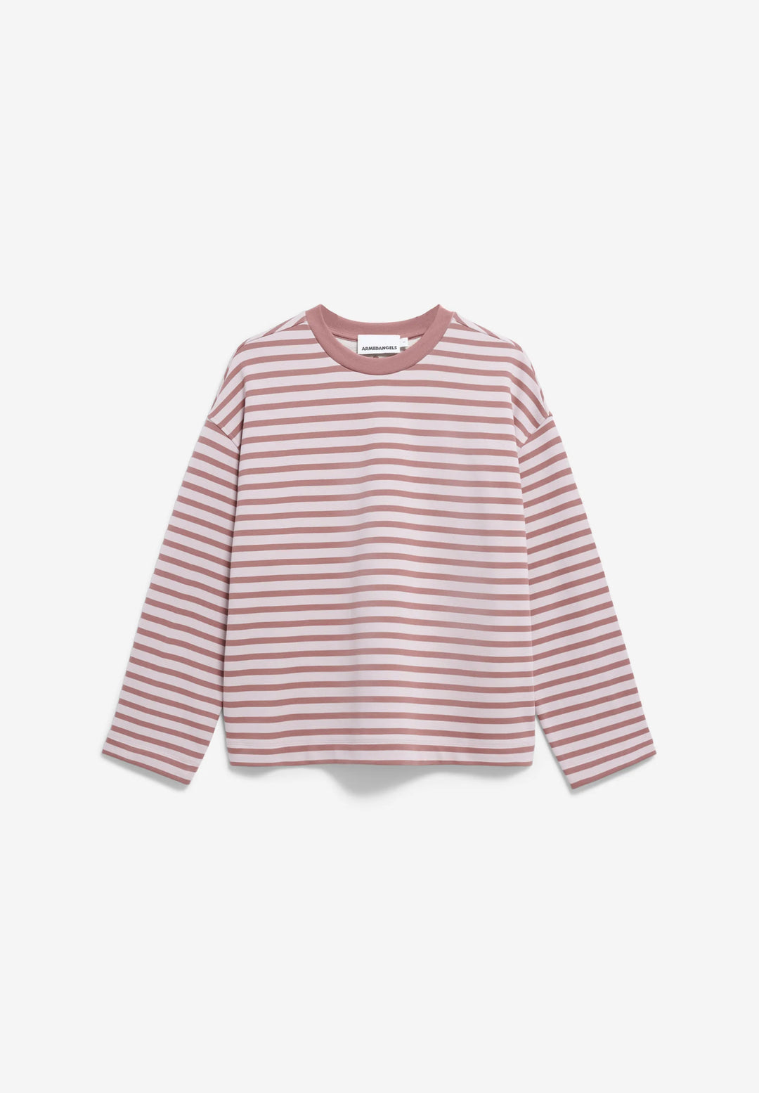 Sweater FRANKAA MAARLEN STRIPE Ice Grape - Dark Berry von Armedangels 6