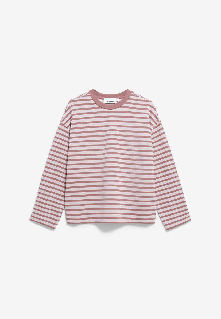 Sweater FRANKAA MAARLEN STRIPE Ice Grape - Dark Berry von Armedangels 6