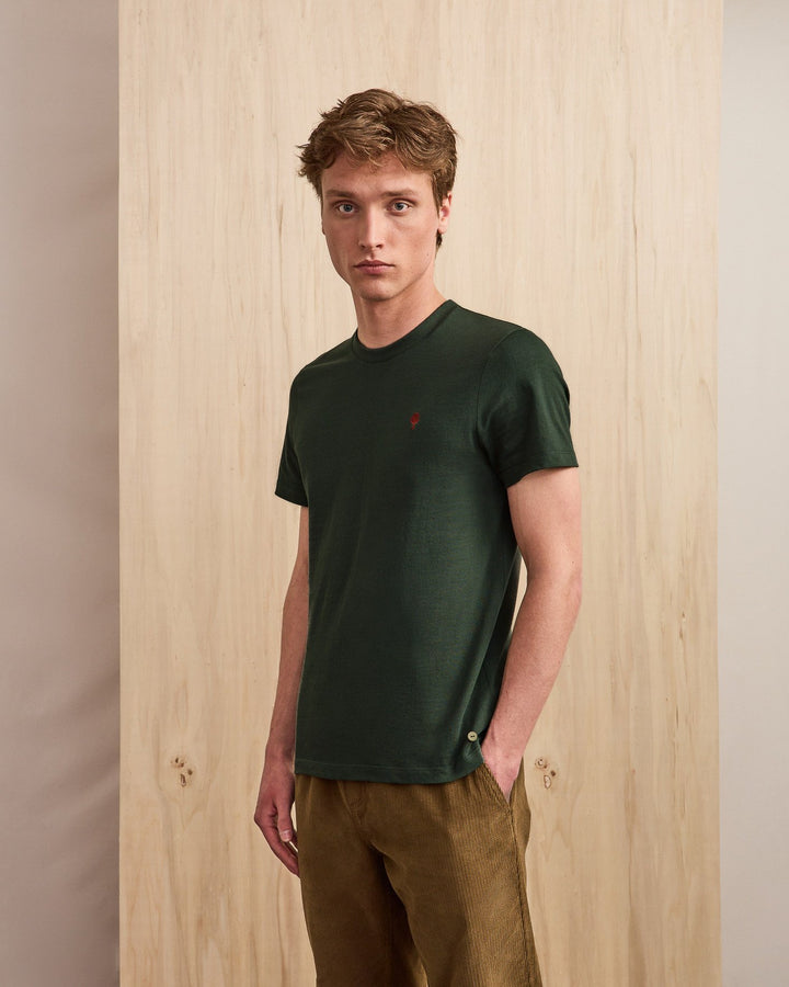 T-Shirt Arcy Dunkelgrün von Faguo