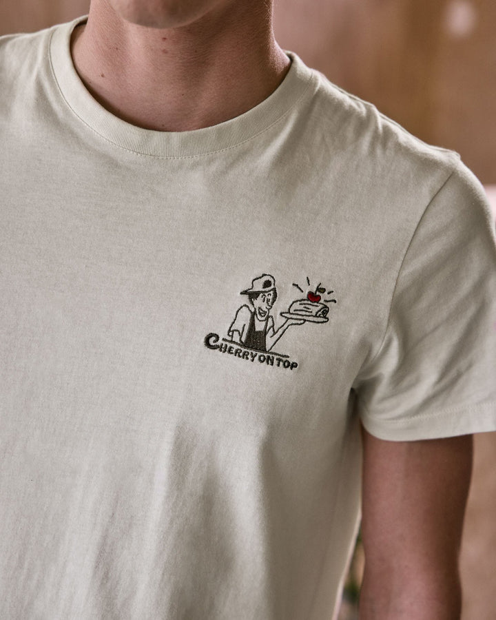 T-Shirt Arcy Ecru Cherry on Top von Faguo 3