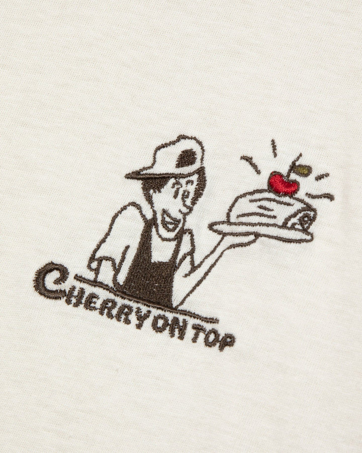 T-Shirt Arcy Ecru Cherry on Top von Faguo 4