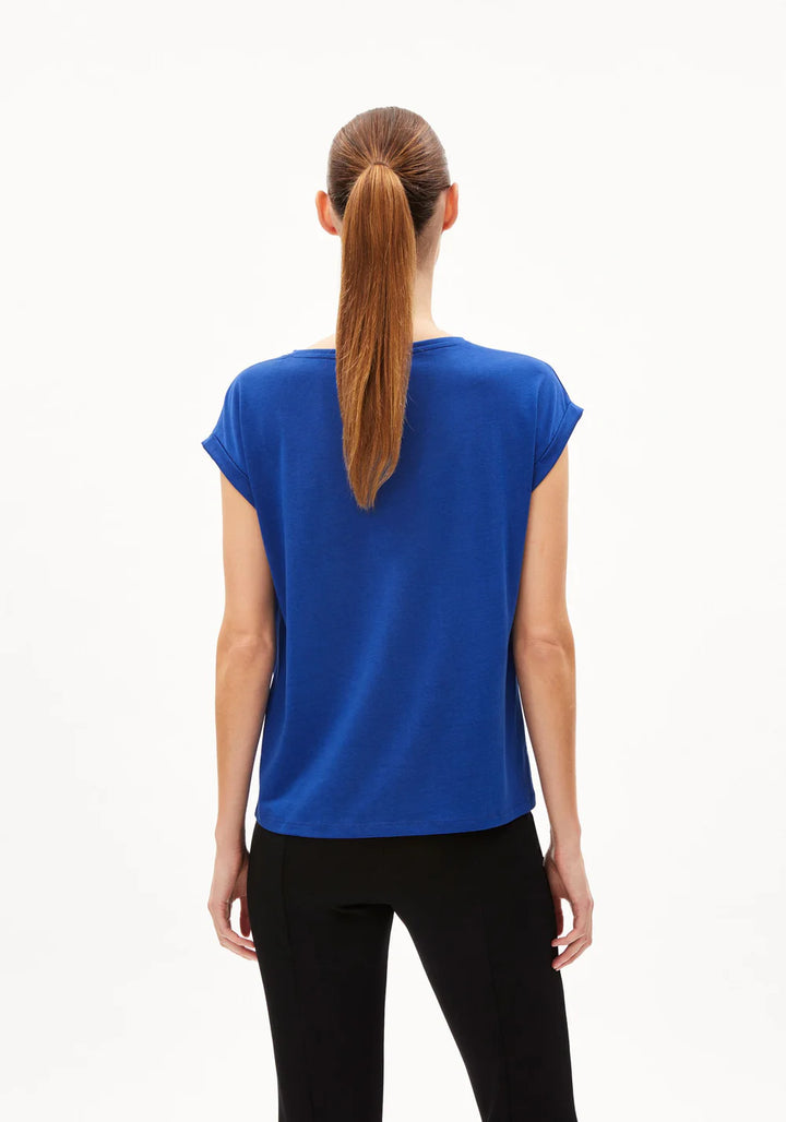 T-Shirt JILAANA Dynamo Blue von Armedangels 1