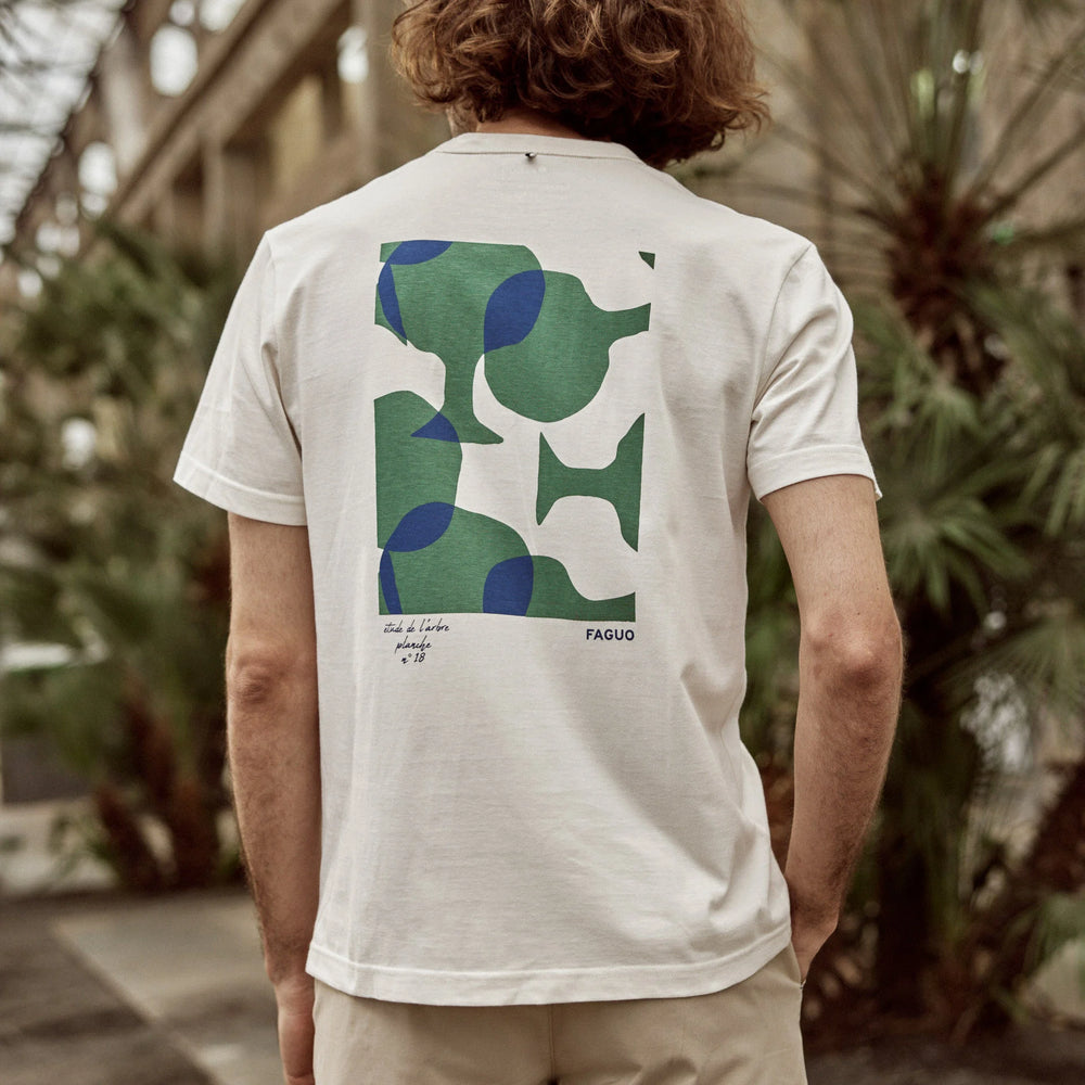 T-Shirt Lugny Ecru von Faguo 3