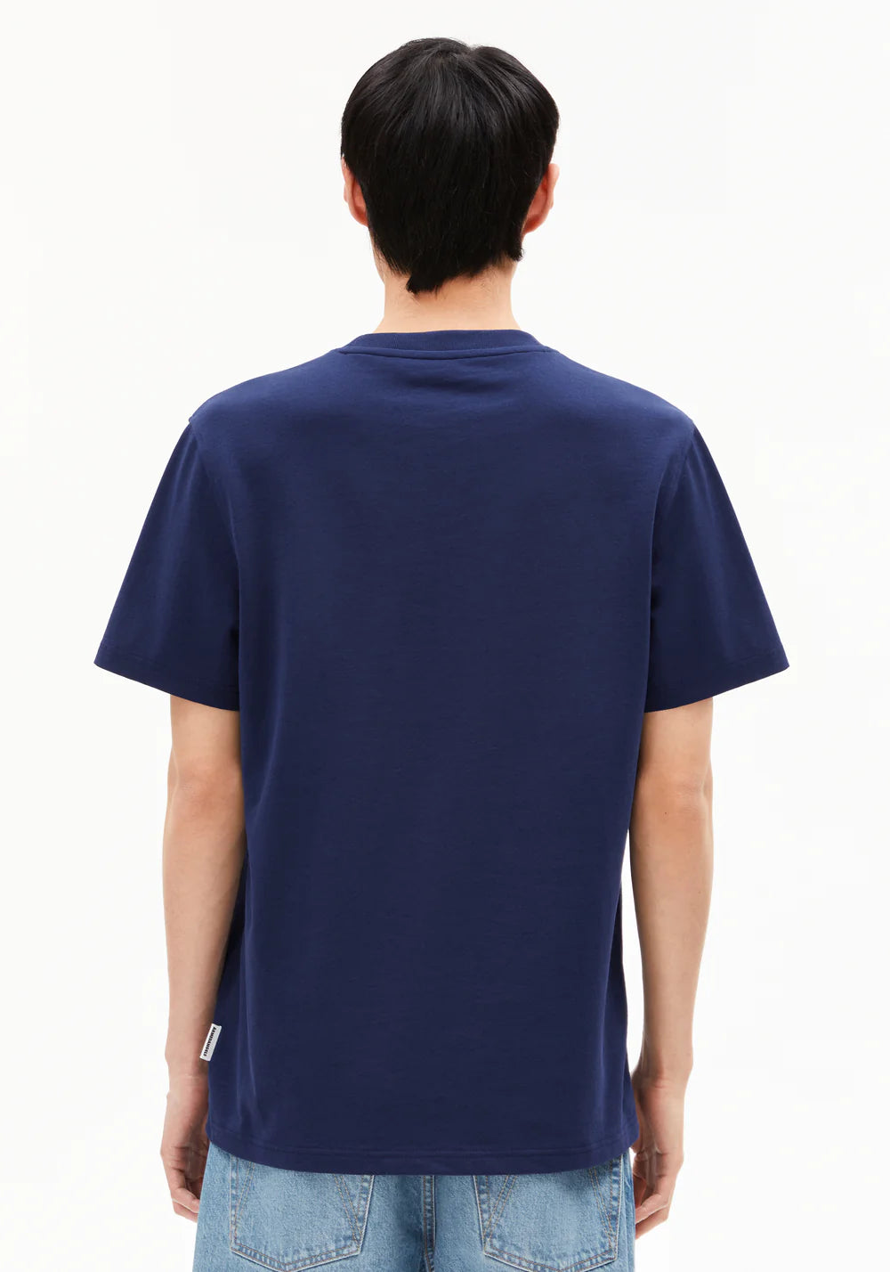 T-Shirt MAARKOS Blue Noon von Armedangels 3