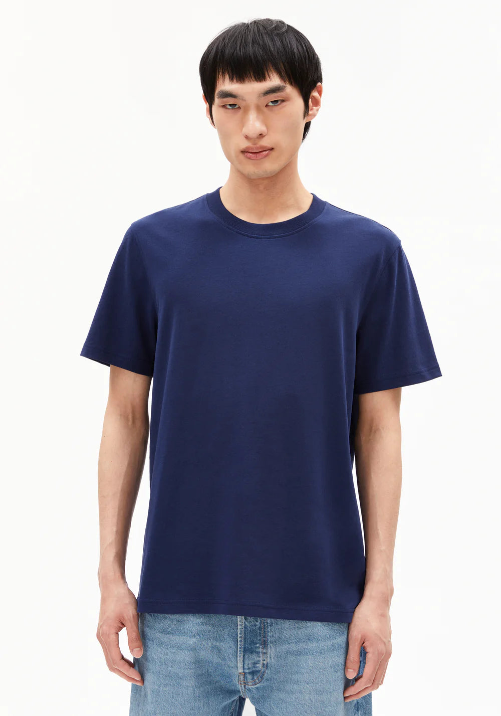 T-Shirt MAARKOS Blue Noon von Armedangels 2