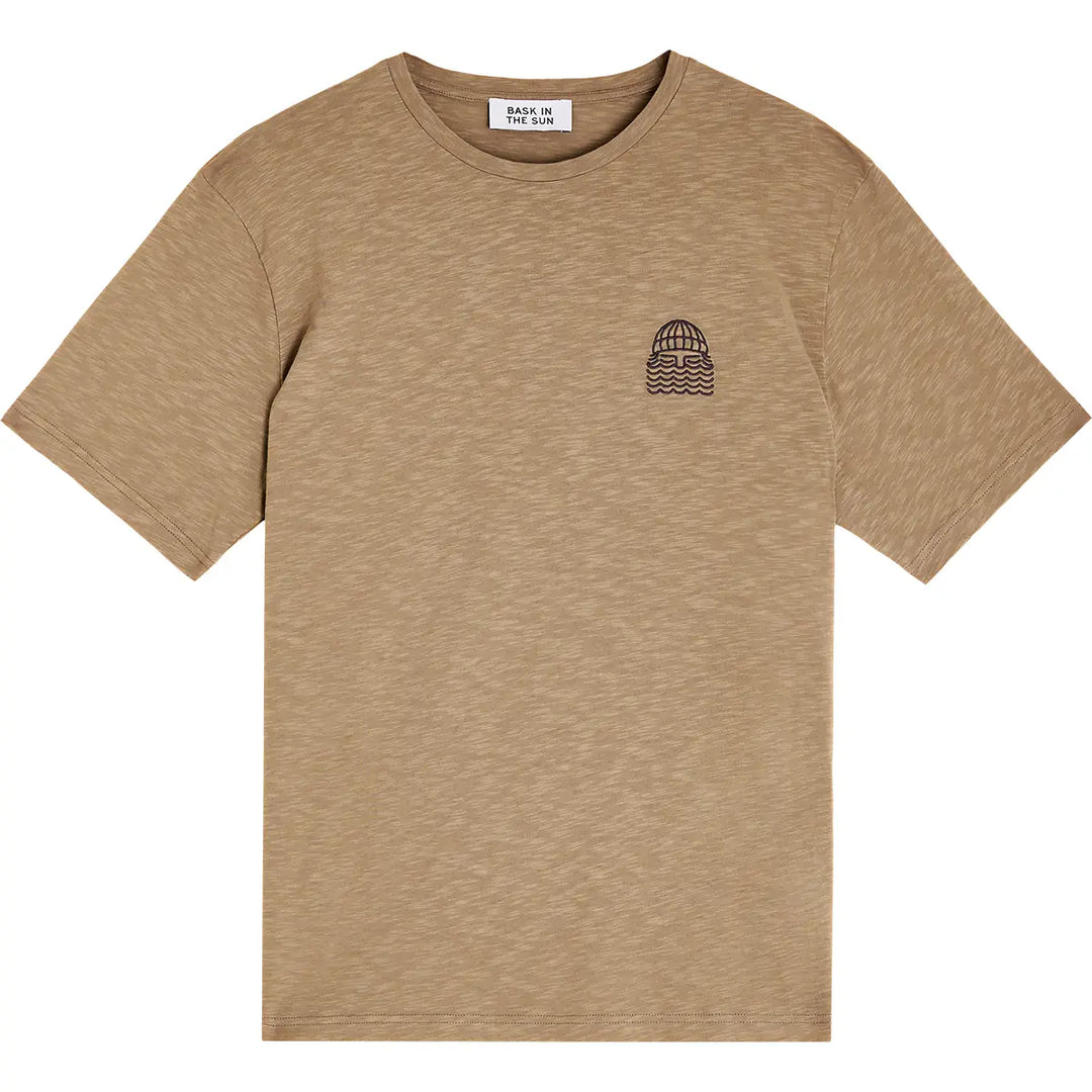 T-Shirt Mini To The Sea Taupe von Bask in the sun 