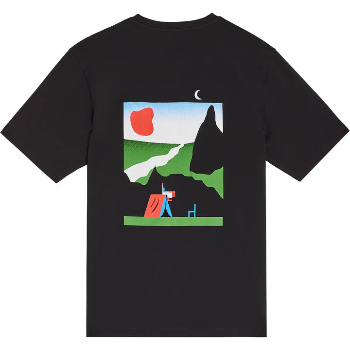 T-Shirt Moon Tee Black von bask in the sun 2