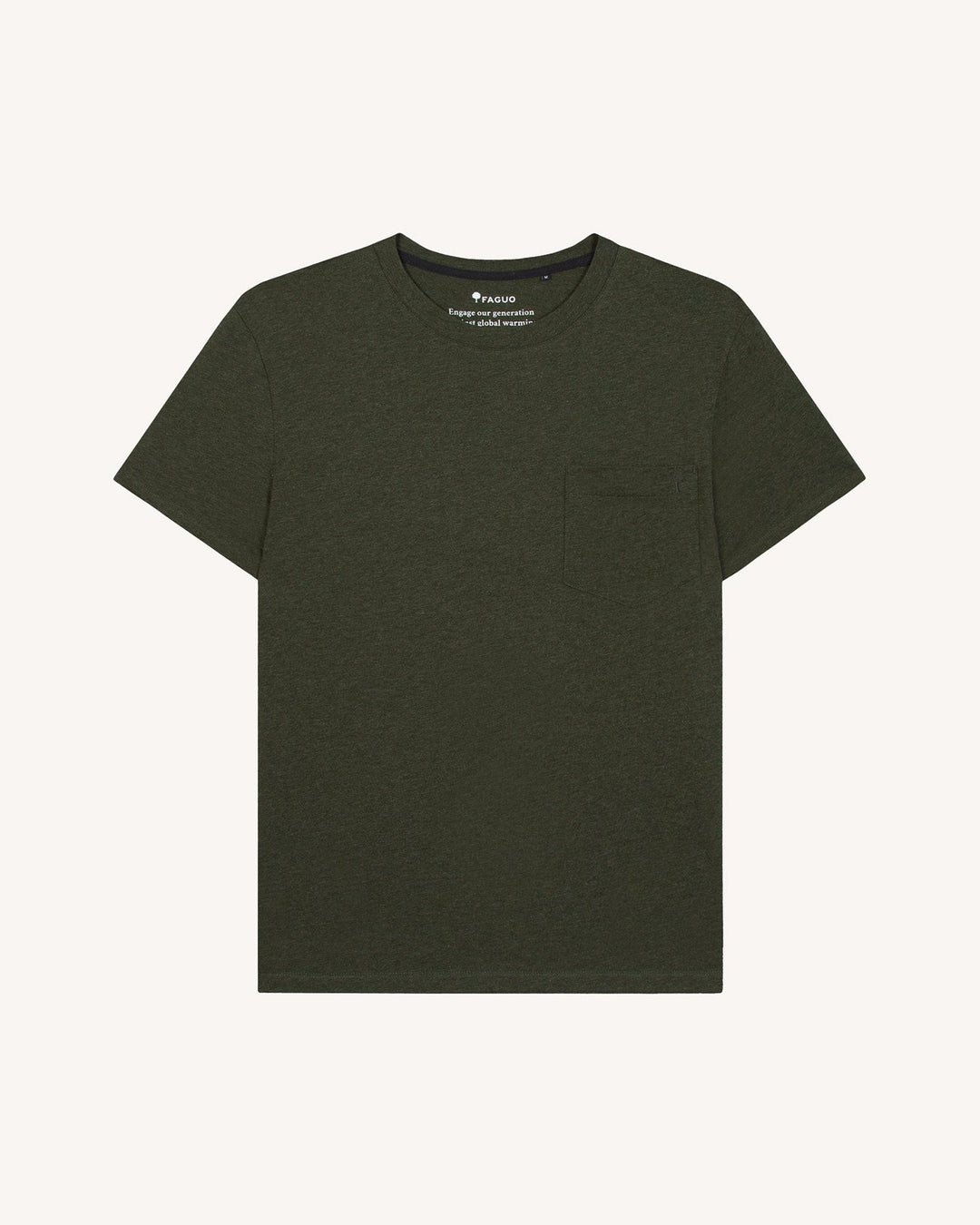T-Shirt Olonne Dunkelgrün von Faguo von Faguo 2