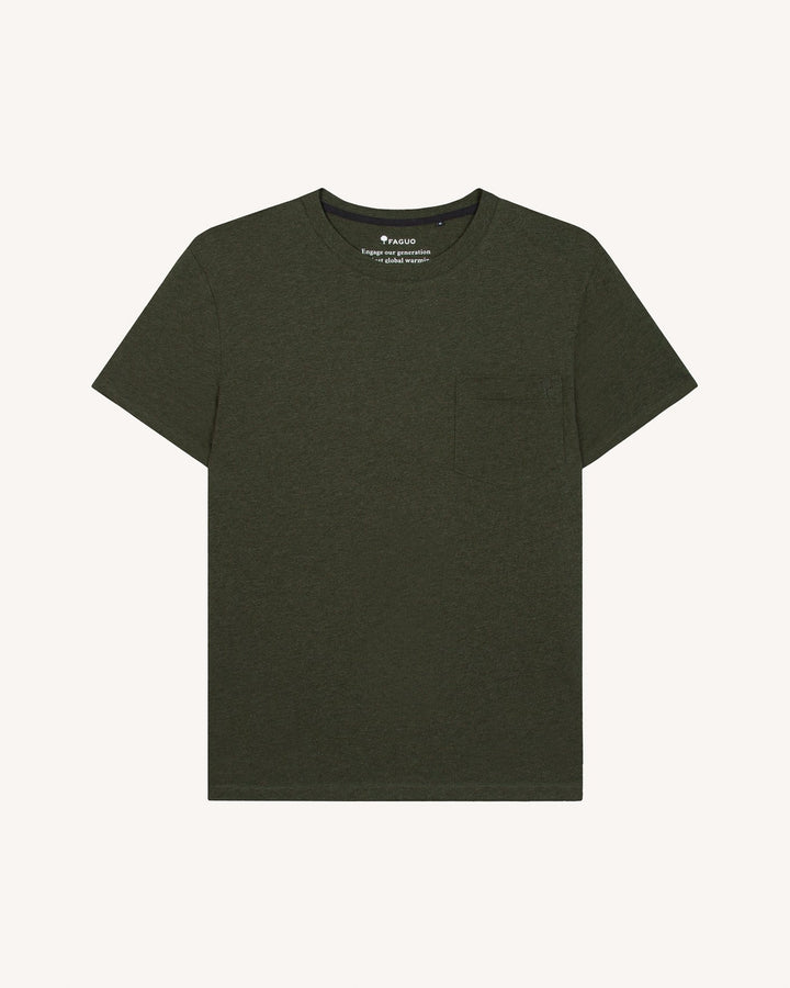 T-Shirt Olonne Dunkelgrün von Faguo von Faguo 2