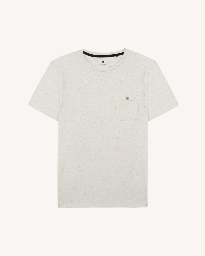T-Shirt Olonne Ecru von Faguo 2