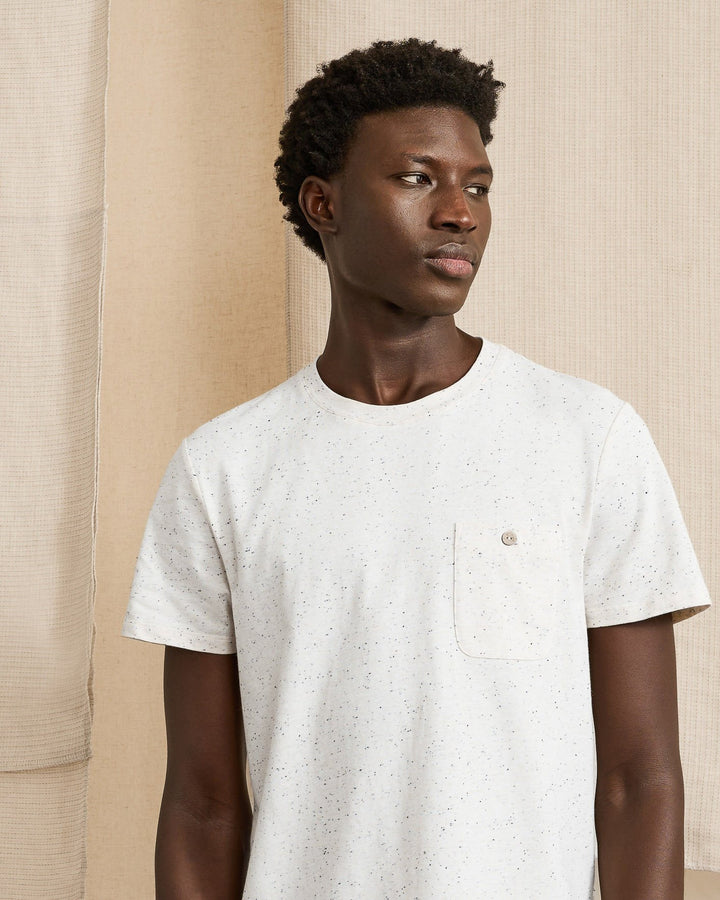 T-Shirt Olonne Ecru von Faguo 3