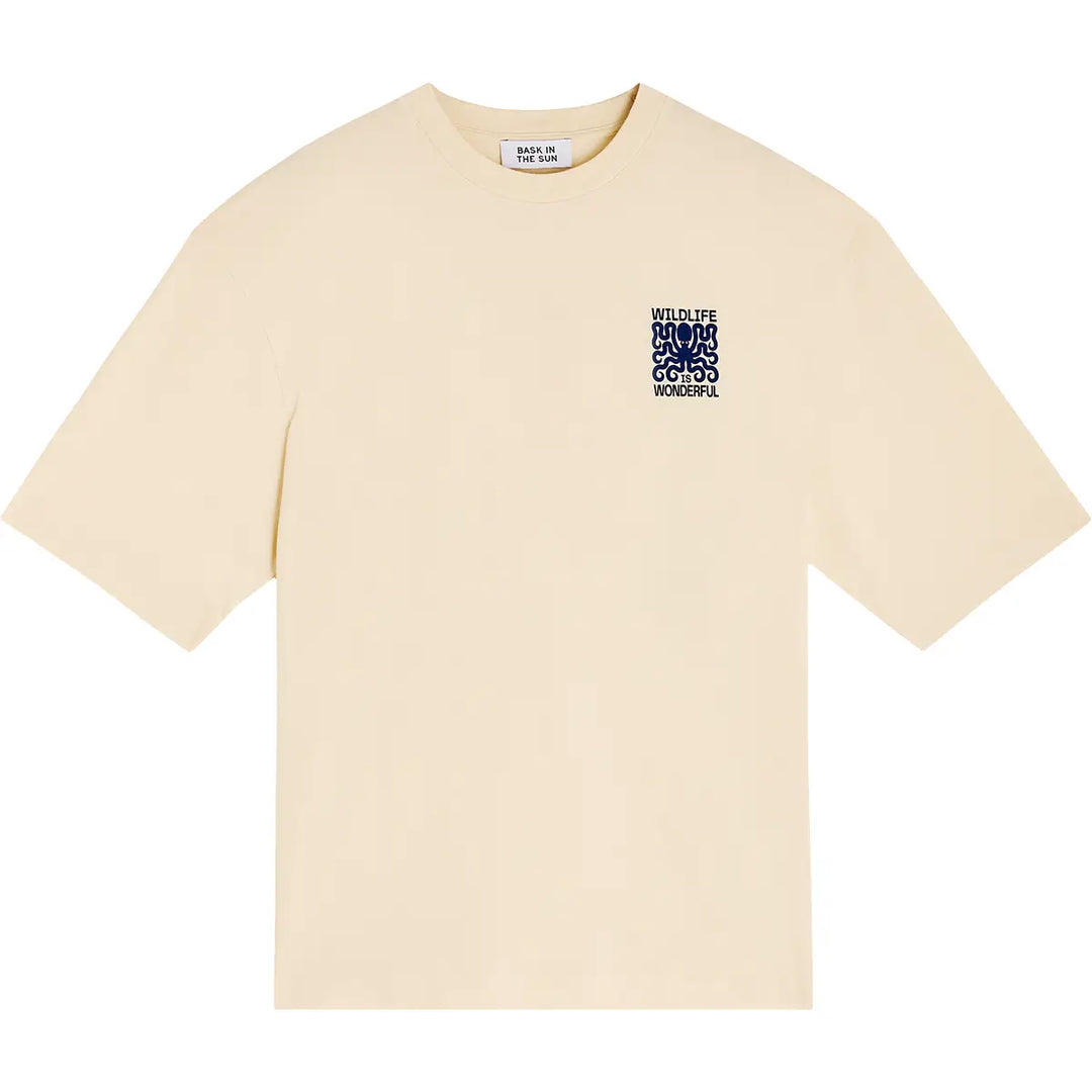 T-Shirt Pulpo Cream von Bask in the Sun 2 