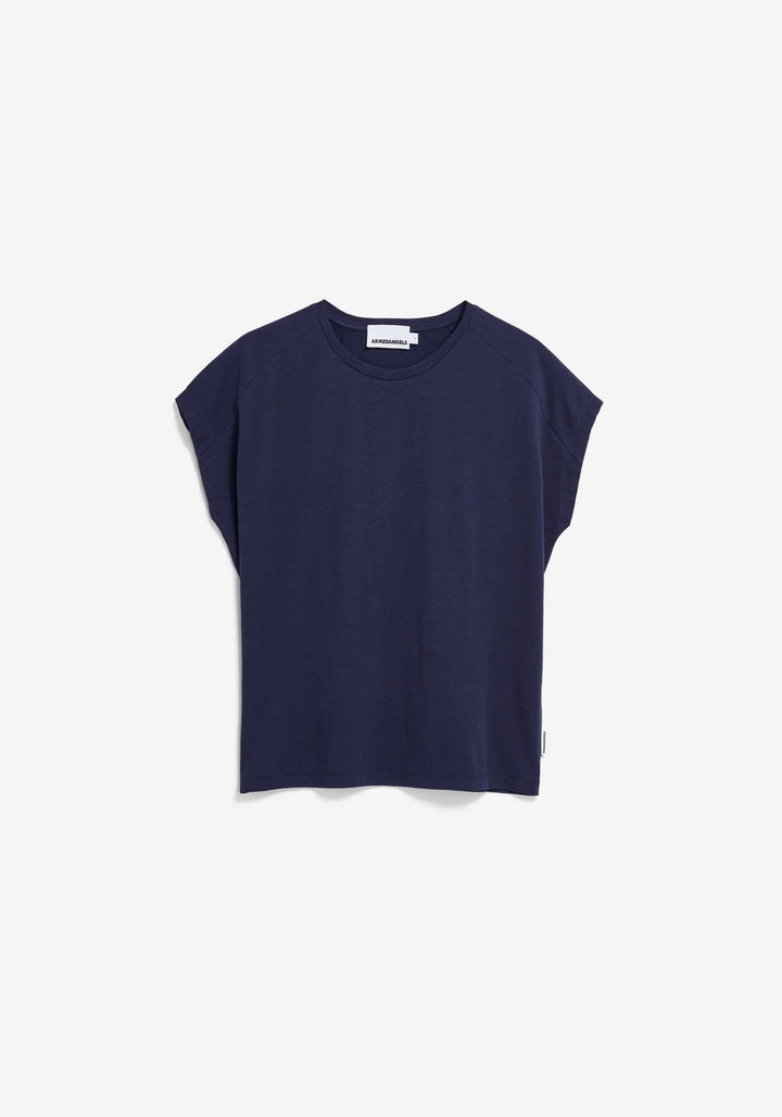 T-Shirt SLUB JERSEY T-SHIRT Tinted Navy von Armedangels 5