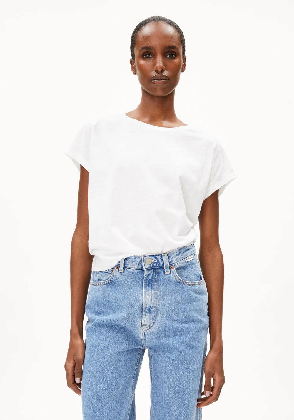 T-Shirt SLUB JERSEY T-SHIRT White von Armedangels